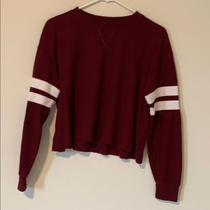 Hollister Burgundy Sweater